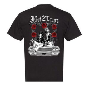 two lovers graphic tee shirt